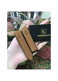 Dây Đồng Hồ HUBLOT Lót Da Lộn Nâu Vàng Case 38 Size Dây 15 - 23 - 20