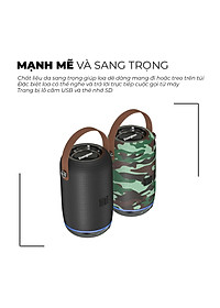 Loa Bluetooth kèm pin sạc dự phòng Energizer BTS-103BK, Hỗ trợ chức năng Rảnh tay, FM, thẻ Micro SD, USB, AUX - Hàng chính hãng