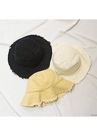 NÓN BUCKET TAI BÈO VIỀN RÁCH TUA RUA