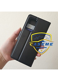 Bao da dạng ví dành cho OPPO Reno7 5G hiệu Hanman có quai cài - Hàng Chính Hãng