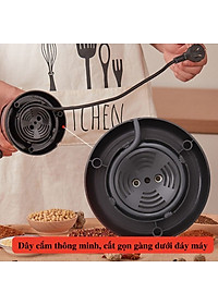 Máy Xay Hạt Khô Tiêu Chuẩn Châu Âu Máy Xay Ngũ Cốc Mini Công Suất 300w Lưỡi Dao 6 Cánh Thân Máy Bằng Thép Không Gỉ - Hàng Loại 1 - Chính Hãng MINIIN