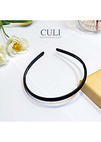 Băng đô cài tóc, Bờm cài tóc bản 1cm nhiều màu xinh xắn cho nữ - Culi accessories
