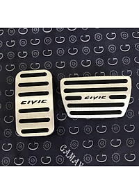 Bộ ốp bọc chân ga, chân phanh cho xe Honda Civic 2016-2019