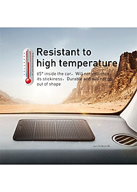 Tấm Lót Dán Giữ Điện Thoại Trên Xe Hơi Chất Liệu Cao Su Nano Siêu Dính Siêu Chắc - Hàng Chính Hãng Baseus