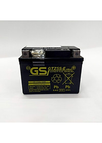 Bình Ắc quy khô GS GTZ5S E 3,5Ah Wave RS Rsx Rsv S, Nouvo456, Airblade110, Hayate X-Bike SKY Exciter Luvias Cub