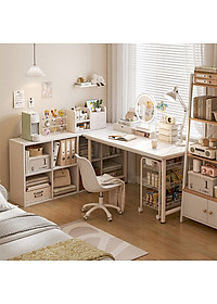 Kệ sách tổ ong 8 hộc để đồ decor phong cách Minimalism thương hiệu IGA - GA22