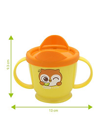 Đũa Inox xỏ ngón Hàn Quốc giúp bé tập gắp thức ăn Edison hình Pororo - Đồ dùng ăn dặm chính hãng 9644