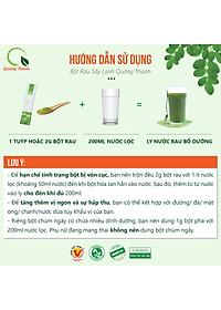 Bột Diếp Cá Sấy Lạnh Nguyên Chất Gói 100gr - Giảm mở, giảm cân, kháng viêm, hỗ trợ trĩ, táo bón