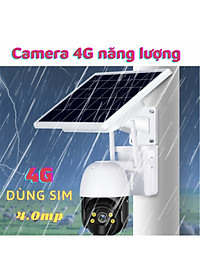Camera Yoosee PT năng lượng mặt trời CG19-46 (Solar PT Camera 4.0MPx) - Hàng chính hãng