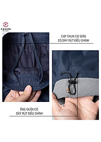 Bộ Quần Áo Gió Thể Thao Nam FASVIN BD23599.HN 02 Lớp Lót Thun Dày Dặn Ấm Áp Chất Vải Và Phom Dáng Rất Đẹp