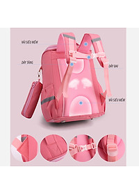 Ba lô học sinh chống gù cao cấp phong cách mới - BEE GEE HS1070