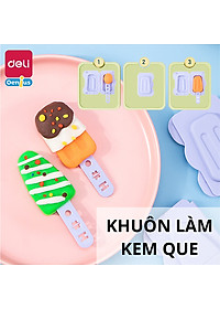 Đất Nặn Làm Bếp Làm Kem Mì Cùng Bé Khuôn Và Máy Thủ Công Deli - Đồ Chơi Giáo Dục Nhập Vai Thông Minh Cho Bé - 67801 67802 67805 YC