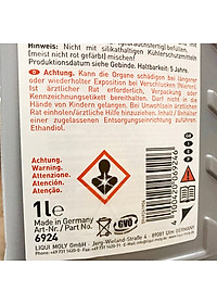 Nước Làm Mát Động Cơ Xe Loại Màu Đỏ Cao Cấp Liqui Moly Coolant 6924 (1L)