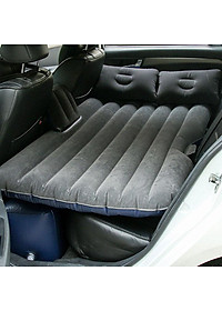 Giường hơi, Nệm hơi ô tô cao cấp phủ vải nhung thích hợp cho các chuyến dã ngoại và nghỉ ngơi trên xe hơi