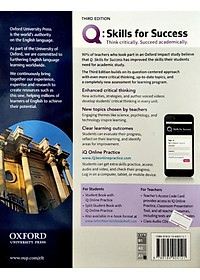 Q: Skills For Success: Intro Level: Listening and Speaking Student Book With iQ Online Practice