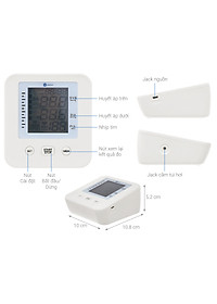 Máy đo huyết áp bắp tay Kachi MK293 - Hàng chính hãng