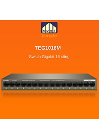 Bộ chia mạng 16 cổng tốc độ 1000Mbps Switch TEG1016M Tenda hàng chính hãng