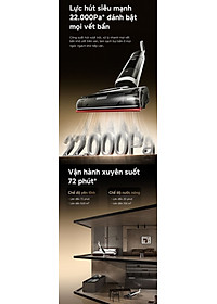 Máy Hút Bụi Lau Sàn Khô & Ướt Dreame H15 Pro Heat 85 Độ C - Hàng Chính Hãng