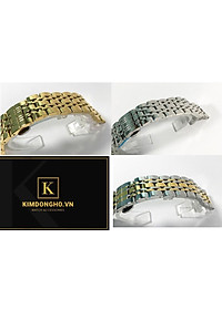 Dây đông hồ inox đúc đặc không rỉ Cao Cấp ( tặng kèm dụng cụ thay dây)