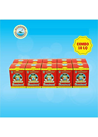 [Combo 10 lọ] Nước Yến sào Sanvinest Khánh Hòa đóng lọ 70ml-21%