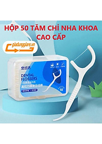 SET 03 HỘP (01 Hộp 50 cái) Tăm kẽ chỉ nha khoa tiệt trùng (Hàng cao cấp) - giadunggiare.vn