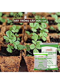 Đất Trồng Cây GreenHome, Lavamix, Bao 20dm3 (10kg), Đầy Đủ Dinh Dưỡng, Dễ Sử Dụng, Chuyên Trồng Rau
