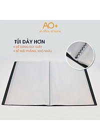 Bìa Lá A4 Switch OFF AO+, Túi Dày 0.06 mm (20 Lá/ 40 Lá)