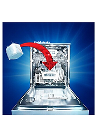 Viên vệ sinh làm sạch sâu trong máy rửa bát Finish Vỉ 3 viên - Chính Hãng.