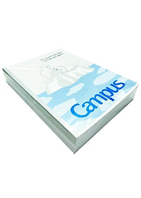 Vở Polar Bear - B5 Kẻ Ngang Có Chấm 80 Trang ĐL 70g/m2 - Campus NB-BPBE80 (Mẫu Màu Giao Ngẫu Nhiên)