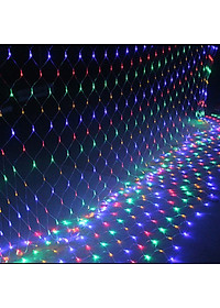 Lưới Đèn LED Chống Nước Trang Trí Ngoài Trời Cho Giánh Sinh, Tiệc, Lễ Tết - Nhiều Kích Cỡ