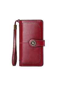 Ví Da Bò Cầm Tay Dáng Dài Thời Trang cao cấp Cho Nữ phong cách mới