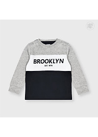 Bộ dài tay bé trai BIGFOX - MISS MEOW size đại, bộ thu đông cho bé phong cách Âu Mỹ phối 3 màu Brooklyn 11 - 38kg