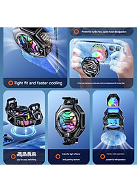 Tản nhiệt sò lạnh Led TL05 Gaming siêu mát cho điện thoại hàng nhập khẩu