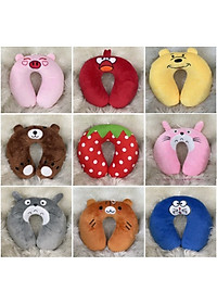 Gối Kê Cổ Chữ U hình thú  (Màu ngẫu nhiên)- Henrysa