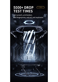 Miếng Dán Cường Lực MIPOW KINGBULL Trong Suốt Dành Cho iPhone 14 ProMax / 14 Pro / 14 Plus / 14 - Hàng Chính Hãng