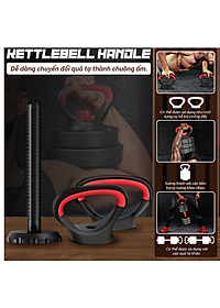 BG BỘ TẠ 30KG Tạ Tập Tay Đa Năng Điều Chỉnh 2 in 1 Kết Hợp Tạ Đẩy ( hàng nhập khẩu)