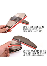 Bộ 2 Vè che mưa gương chiếu hậu ô tô hạn chế nước mưa đọng vào gương, gia tăng tầm nhìn TÂM LUÂN Chổi lau tẩm dầu - Hàng chính hãng