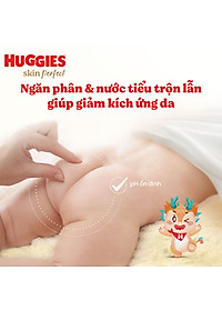 Tã quần Huggies Skin Perfect phiên bản Rồng giới hạn Mega Jumbo M98+4 miếng với 2 vùng thấm giảm kích ứng da