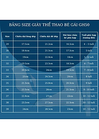 Giày thể thao bé gái học sinh tiểu trung học nhẹ êm chân màu đen hồng kiểu dáng thời trang quai dán phù hợp cho trẻ em nữ 5 đến 12 tuổi đi học đi chơi khỏe khoắn và năng động Nhím Shop GH50