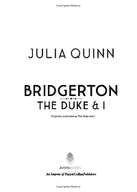 Bridgerton 1: The Duke And I