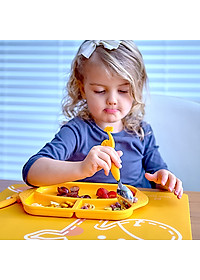 Bộ thìa nĩa ăn dặm cho bé Marcus & Marcus, từ 3 tuổi