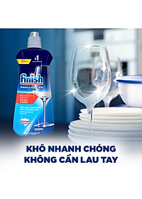 Combo 2 chai Nước Làm Bóng Chén Bát  Finish Rinse & Shine Aid - 500ML/chai