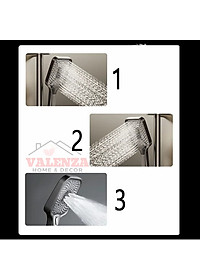 (Tặng ống nối cây sen) Sen cây phím đàn đồng mạ nano xám màn hình hiển thị nhiệt độ tự động kèm xịt vệ sinh