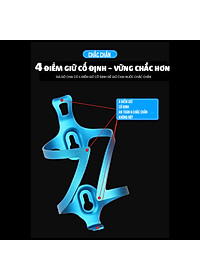 Giá Đỡ Bình Nước Xe Đạp Bằng Kim Loại Nhôm Siêu Nhẹ Gắn Cho Xe Đạp Thể Thao (Tặng Kèm Phụ Kiện, Dụng Cụ Lắp Đặt) - Mai Lee