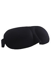 Bộ Bịt Mắt Ngủ 3D Tặng Kèm Bịt Tai Chống Ồn Màu Ngẫu Nhiên