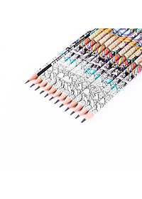  Bút chì 2B Deli Đen - 12 cây/hộp - E58103