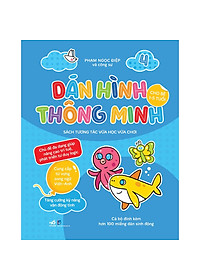 Bộ Dán hình thông minh cho bé 1-5 tuổi (Trọn bộ 04 cuốn) - Bản Quyền