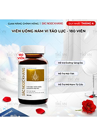 Viên uống đẹp da - chống lão hóa - nám sạm tàn nhan Sắc Ngọc Khang Vi Tảo Lục Hộp 180 Viên