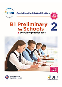 Trọn bộ sách luyện thi chứng chỉ Cambridge B1Preliminary for Schools