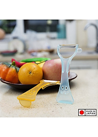 Dụng cụ gọt vỏ trái cây lưỡi bằng thép sắc bén Echo Rappy Peeler - Hàng nội địa Nhật Bản | Made in Japan